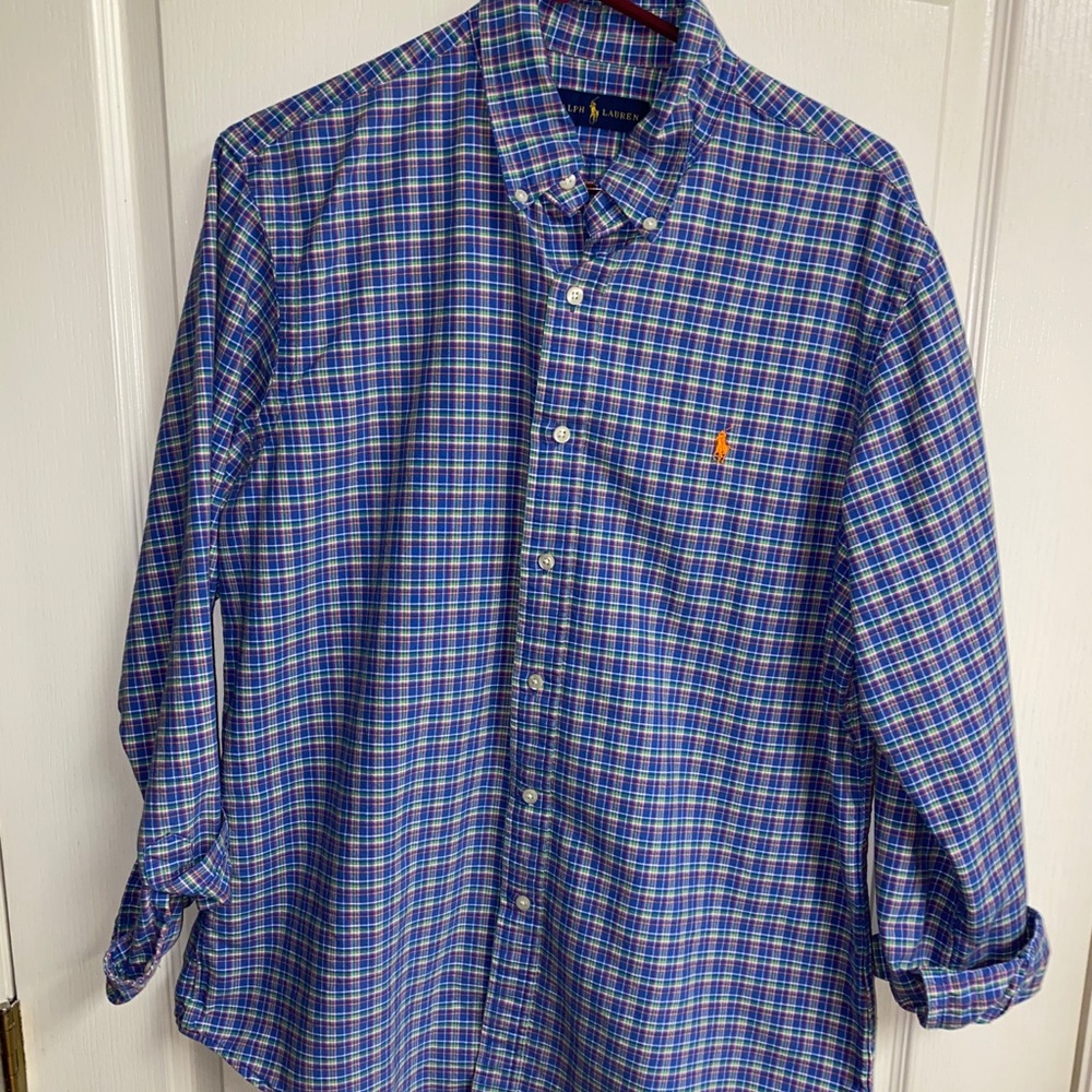 MENS RALPH LAUREN CLASSIC SHIRT  SIZE LARGE